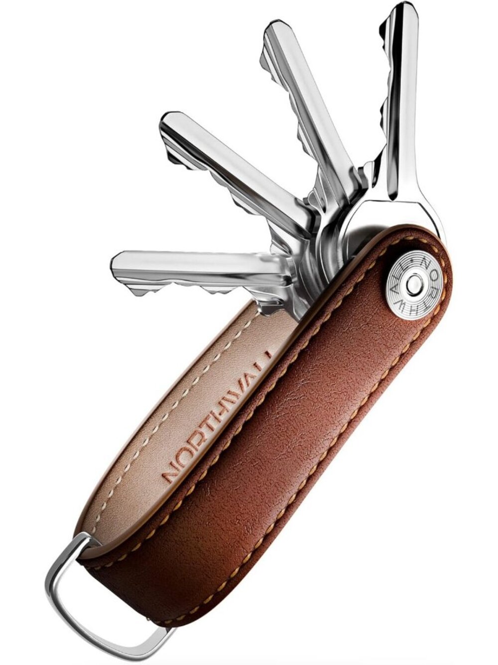 Stylish Keychain Holder & Organizer - Secure Pocket Key Ring Accessories for Men